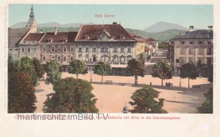 Klagenfurt, Neuer Platz - Innere Stadt  (1. Bez) - alte historische Fotos Ansichten Bilder Aufnahmen Ansichtskarten 