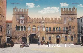 Capodistria Rathaus - Küsten- und Karstgebiet (Obalno-kraška) - alte historische Fotos Ansichten Bilder Aufnahmen Ansichtskarten 