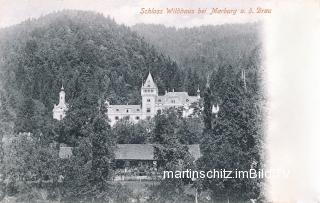 Schloss Wildhaus bei Marburg - alte historische Fotos Ansichten Bilder Aufnahmen Ansichtskarten 