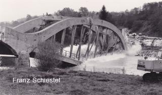 Maria Gail, Sprengung der Bogenbrücke - Maria Gail - alte historische Fotos Ansichten Bilder Aufnahmen Ansichtskarten 