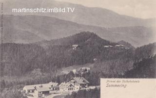 Meierei des Südbahnhotels Semmering - Europa - alte historische Fotos Ansichten Bilder Aufnahmen Ansichtskarten 