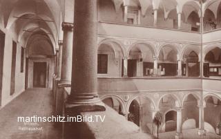 Villach Rathaushof - Europa - alte historische Fotos Ansichten Bilder Aufnahmen Ansichtskarten 