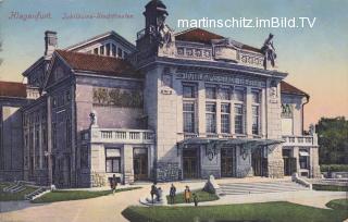 Klagenfurt Stadttheater - Europa - alte historische Fotos Ansichten Bilder Aufnahmen Ansichtskarten 