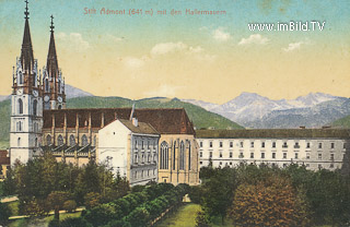 Stift Admont - Admont - alte historische Fotos Ansichten Bilder Aufnahmen Ansichtskarten 