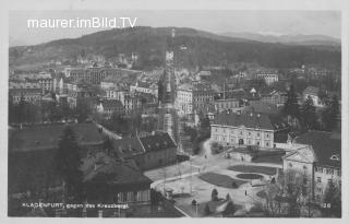 Blickrichtung Kreuzbergl - Villacher Vorstadt  (8. Bez) - alte historische Fotos Ansichten Bilder Aufnahmen Ansichtskarten 