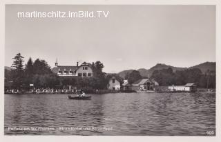 Reifnitz, Strandhotel und Strandbad  - Oesterreich - alte historische Fotos Ansichten Bilder Aufnahmen Ansichtskarten 