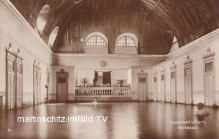 Warmbad Villach, Kurbassin - Villach-Warmbad-Judendorf - alte historische Fotos Ansichten Bilder Aufnahmen Ansichtskarten 