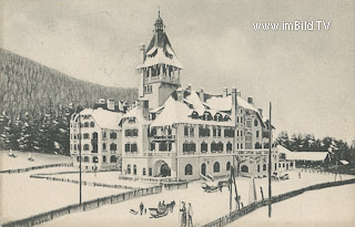 Semmering - Hotel Erzherzog Johann - alte historische Fotos Ansichten Bilder Aufnahmen Ansichtskarten 