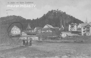 St. Andrä - St. Andrä - alte historische Fotos Ansichten Bilder Aufnahmen Ansichtskarten 