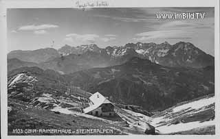 Rainerhaus und Steineraplen - Europa - alte historische Fotos Ansichten Bilder Aufnahmen Ansichtskarten 