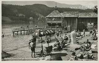 Seeboden - Strandbad - Kärnten - alte historische Fotos Ansichten Bilder Aufnahmen Ansichtskarten 