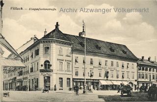 Villach Bahnhof Hotel  - Europa - alte historische Fotos Ansichten Bilder Aufnahmen Ansichtskarten 