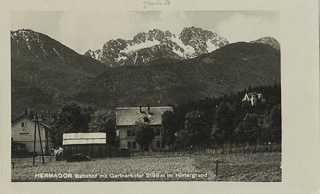 Bahnhof Hermagor - Europa - alte historische Fotos Ansichten Bilder Aufnahmen Ansichtskarten 