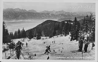 Slalomlauf auf der Gerlitzen - Pölling - alte historische Fotos Ansichten Bilder Aufnahmen Ansichtskarten 