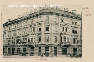 Villach, Ecke Postgasse 2 - Italienerstrasse 3 - Villach-Innere Stadt - alte historische Fotos Ansichten Bilder Aufnahmen Ansichtskarten 