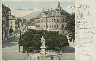 Hans Gasser Platz - Villach-Innere Stadt - alte historische Fotos Ansichten Bilder Aufnahmen Ansichtskarten 