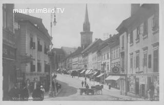 Hauptplatz Villach - Europa - alte historische Fotos Ansichten Bilder Aufnahmen Ansichtskarten 