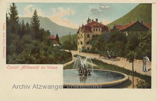 Mittewald bei Villach, Curort  - Europa - alte historische Fotos Ansichten Bilder Aufnahmen Ansichtskarten 