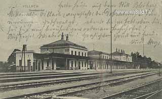 Staatsbahnhof - Westbahnhof - Europa - alte historische Fotos Ansichten Bilder Aufnahmen Ansichtskarten 