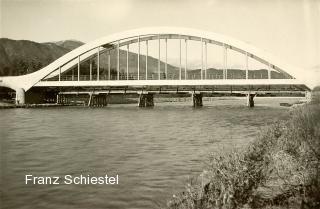 Maria Gail, Fertig gestellte Bogenbrücke  - Maria Gail - alte historische Fotos Ansichten Bilder Aufnahmen Ansichtskarten 