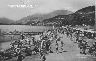 Millstatt - Strandbad - Kärnten - alte historische Fotos Ansichten Bilder Aufnahmen Ansichtskarten 