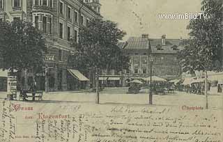 Obstplatz - Klagenfurt(Stadt) - alte historische Fotos Ansichten Bilder Aufnahmen Ansichtskarten 