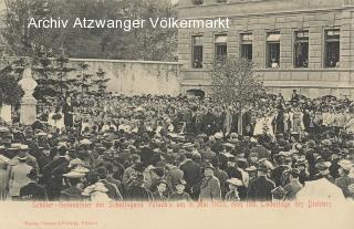 Villach, Schiller Gedenkfeier - Europa - alte historische Fotos Ansichten Bilder Aufnahmen Ansichtskarten 