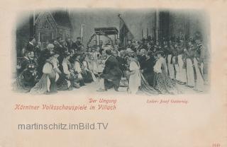 Kärntner Volksschauspiele in Villach - Der Umgong - Villach-Innere Stadt - alte historische Fotos Ansichten Bilder Aufnahmen Ansichtskarten 