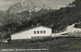 Grenzübergang Nassfeld - Hermagor-Pressegger See - alte historische Fotos Ansichten Bilder Aufnahmen Ansichtskarten 