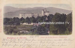 Wolfsberg, Schloss - Europa - alte historische Fotos Ansichten Bilder Aufnahmen Ansichtskarten 