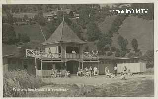 Feld am See - Modls Strandbad - Feld am See - alte historische Fotos Ansichten Bilder Aufnahmen Ansichtskarten 