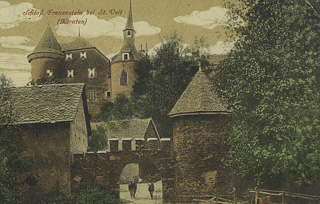 Schloss Frauenstein - Kärnten - alte historische Fotos Ansichten Bilder Aufnahmen Ansichtskarten 