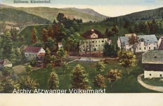 Müllnern mit Kärntnerhof - Finkenstein am Faaker See - alte historische Fotos Ansichten Bilder Aufnahmen Ansichtskarten 