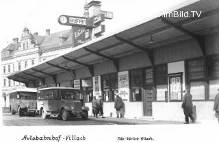 Hans Gasser Platz Roundeau Autobahnhof - Europa - alte historische Fotos Ansichten Bilder Aufnahmen Ansichtskarten 