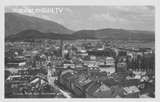 Blickrichtung Hauptplatz / Bahnhof - alte historische Fotos Ansichten Bilder Aufnahmen Ansichtskarten 