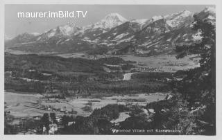 Warmbad mit Karawanken - alte historische Fotos Ansichten Bilder Aufnahmen Ansichtskarten 