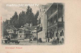 Warmbad - Villach-Warmbad-Judendorf - alte historische Fotos Ansichten Bilder Aufnahmen Ansichtskarten 