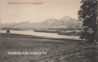 Panoramaansicht - Villach - alte historische Fotos Ansichten Bilder Aufnahmen Ansichtskarten 