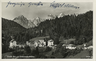 Grenzübergang  Thörl - Kärnten - alte historische Fotos Ansichten Bilder Aufnahmen Ansichtskarten 