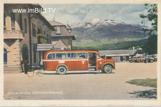 Am Bahnhof - Spittal an der Drau - alte historische Fotos Ansichten Bilder Aufnahmen Ansichtskarten 