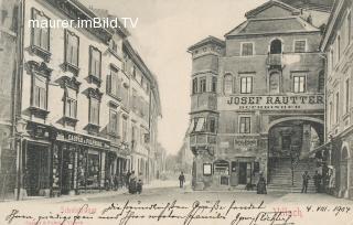 Villach - Rautterhaus - Villach-Innere Stadt - alte historische Fotos Ansichten Bilder Aufnahmen Ansichtskarten 