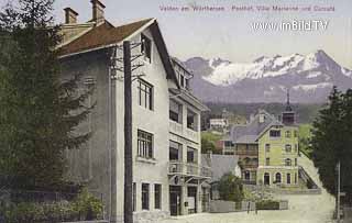 Posthof, Villa Marianne und Curcafe - Oesterreich - alte historische Fotos Ansichten Bilder Aufnahmen Ansichtskarten 