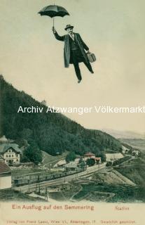 Semmering, Bahnhof  - Neunkirchen - alte historische Fotos Ansichten Bilder Aufnahmen Ansichtskarten 