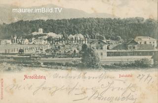 Bahnhof Arnoldstein - Oesterreich - alte historische Fotos Ansichten Bilder Aufnahmen Ansichtskarten 