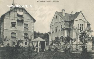 Warmbad Villach - Oesterreich - alte historische Fotos Ansichten Bilder Aufnahmen Ansichtskarten 