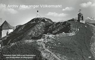 Dobratsch mit Wetterstation - alte historische Fotos Ansichten Bilder Aufnahmen Ansichtskarten 