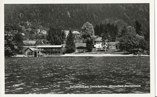 Strandbad Dorrekheim - Treffen am Ossiacher See - alte historische Fotos Ansichten Bilder Aufnahmen Ansichtskarten 