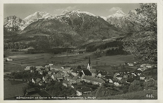 Kötschach - Hermagor - alte historische Fotos Ansichten Bilder Aufnahmen Ansichtskarten 