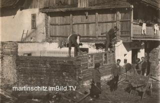 Bernolds Gasthof  - Abbruch Scheune - Villach(Stadt) - alte historische Fotos Ansichten Bilder Aufnahmen Ansichtskarten 