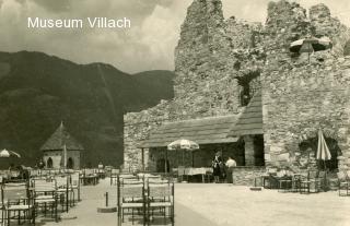 Landskron, Restaurationsbetrieb - Villach - alte historische Fotos Ansichten Bilder Aufnahmen Ansichtskarten 